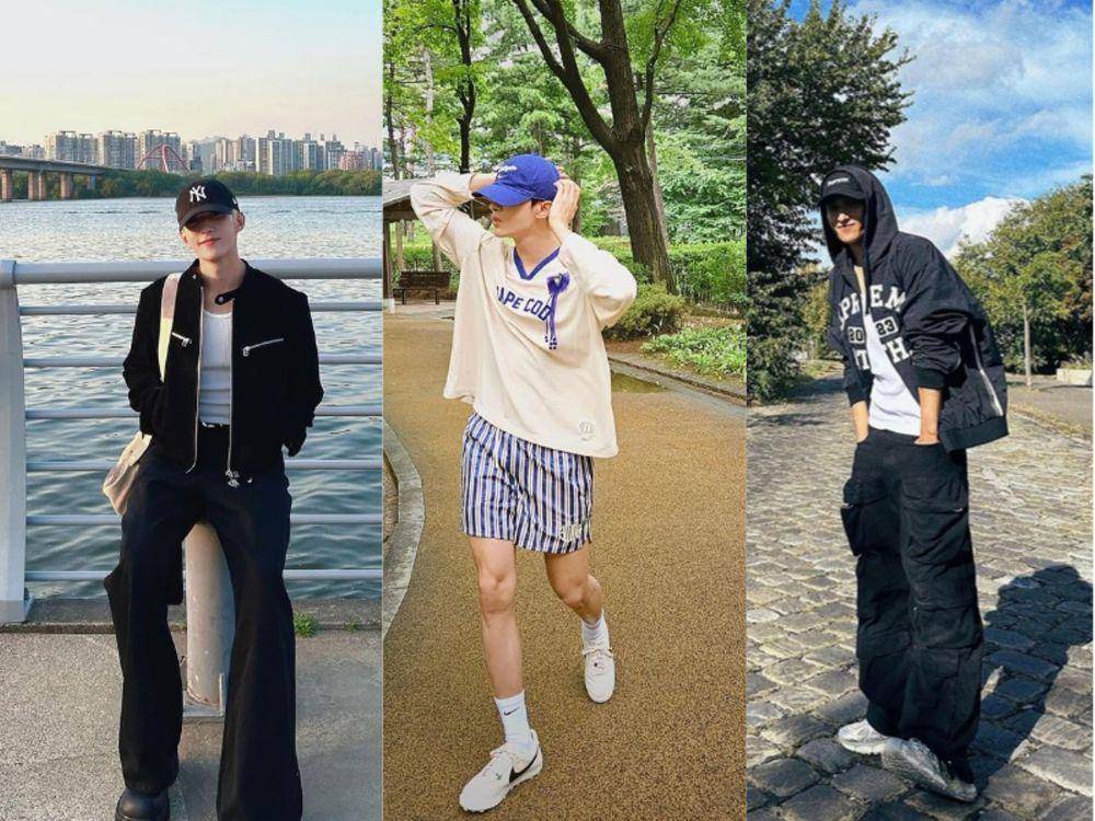OOTD pakai baseball cap ala DK SEVENTEEN (instagram.com/dk_is_dokyeom)