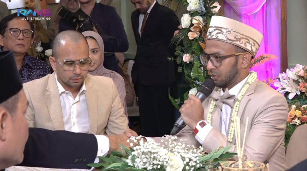 Raffi Ahmad jadi saksi nikah (YouTube.com/Rans Entertainment)