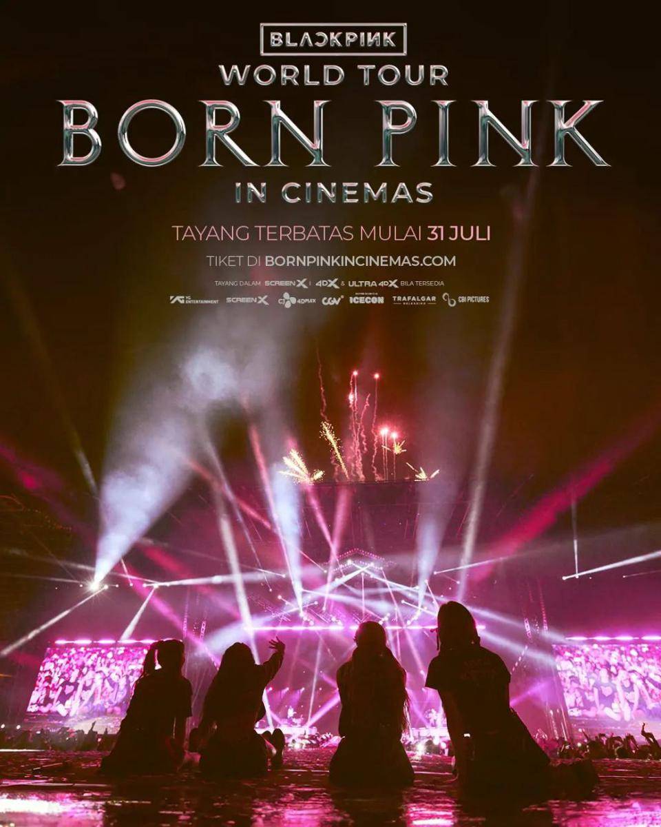 poster film konser BLACKPINK BORN PINK (instagram.com/cbipictures)
