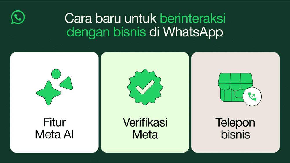 ilustrasi fitur Meta Verified (dok. WhatsApp)