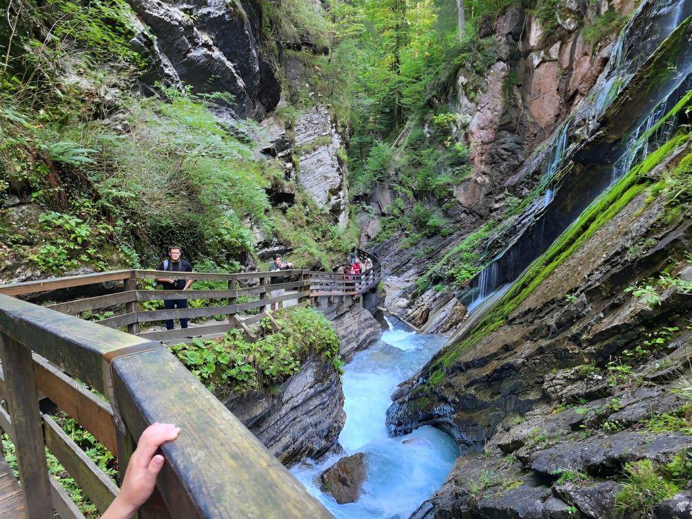 Potret wisatawan di Wimbachklamm, Jerman (google.com/maps/Katarzyna Stachowiak)
