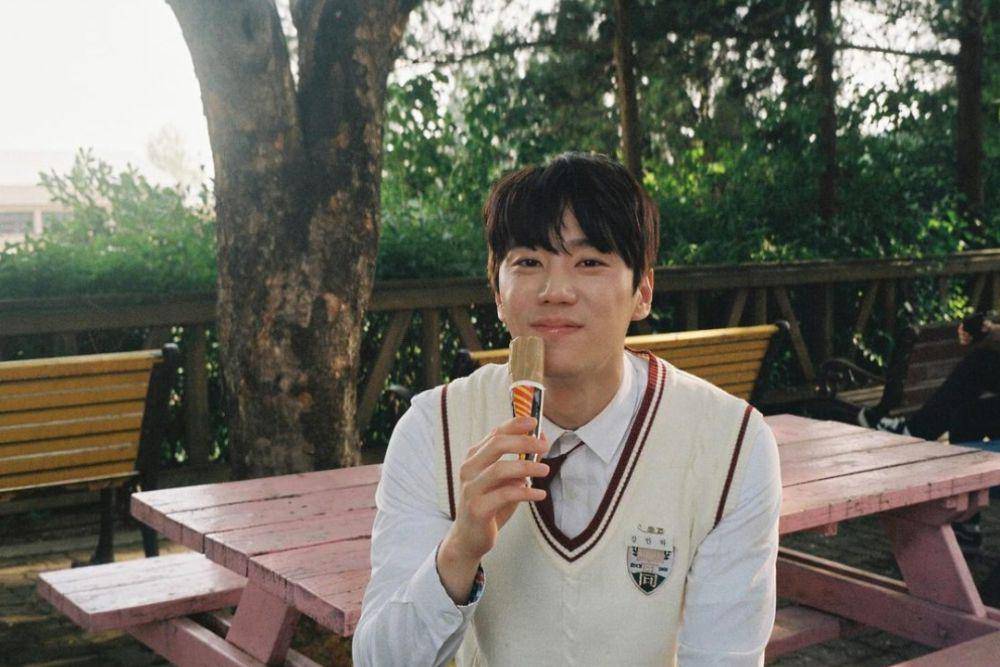 Lee Jun Young di balik layar drama The Impossible Heir (instagram.com/real_2junyoung)