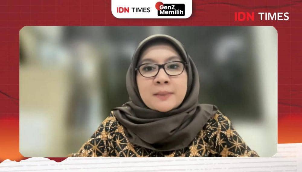 Pusat Kajian Politik Universitas Indonesia (UI), Hurriyah dalam acara GenZ Memilih Episode 74 (dok. IDN Times)