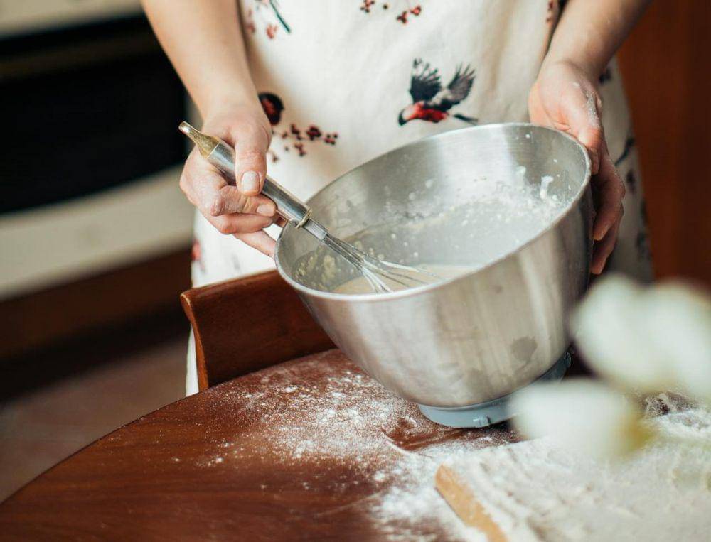 ilustrasi membuat puding