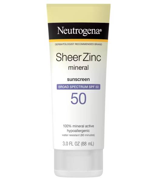 Neutrogena Sheer Zinc Mineral Sunscreen Broad Spectrum SPF 50 (dok. neutrogena/Neutrogena Sheer Zinc Mineral Sunscreen)