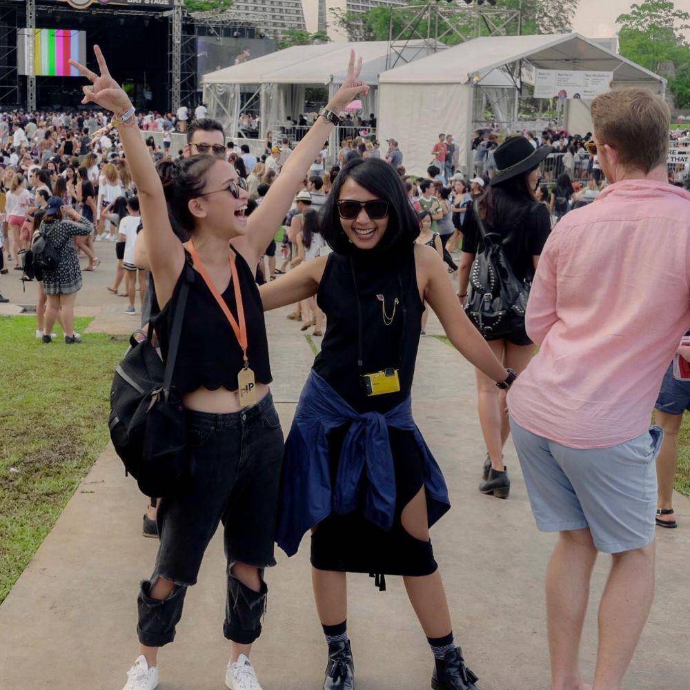 Padu Padan Kece ala Sarah Deshita (instagram.com/sarahdeshita)