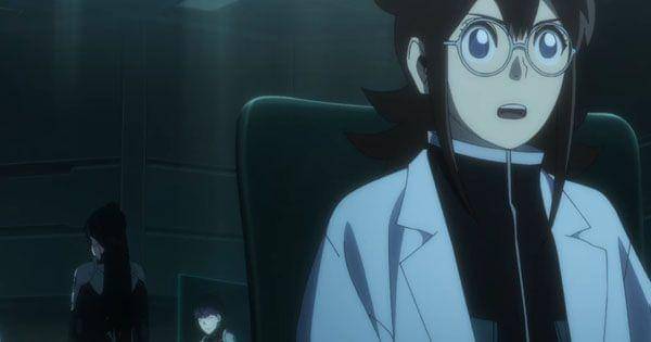 Konomi melaporkan situasi ke Ashiro ( Dok. Production I.G / Kaiju No. 8 )