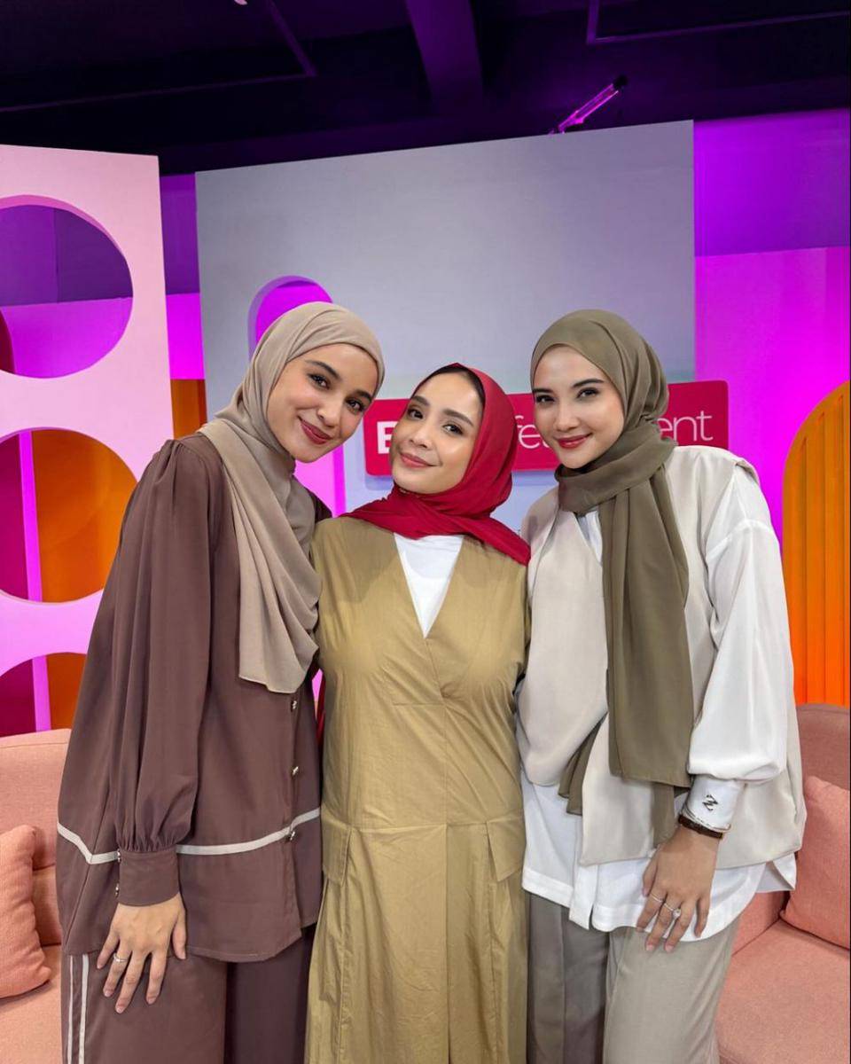 potret Nagita Slavina bersama Shireen dan Zaskia Sungkar (instagram.com/shireensungkar)