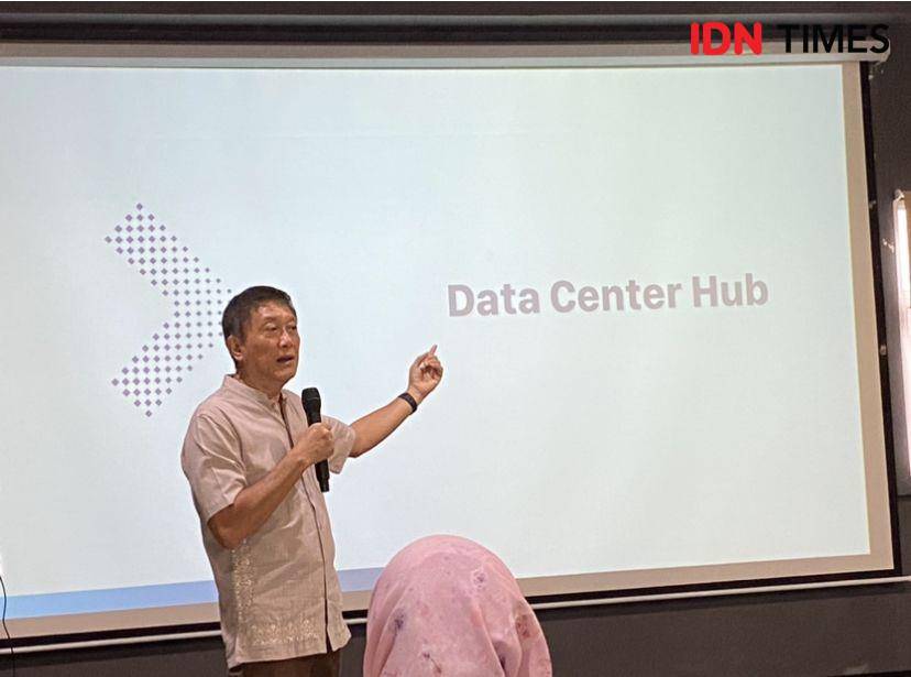 Direktur PT Taman Resor Internet selaku Badan Usaha Pembangun dan Pengelola KEK Nongsa, Peters Vincen (IDN Times/Irfan Fathurohman)