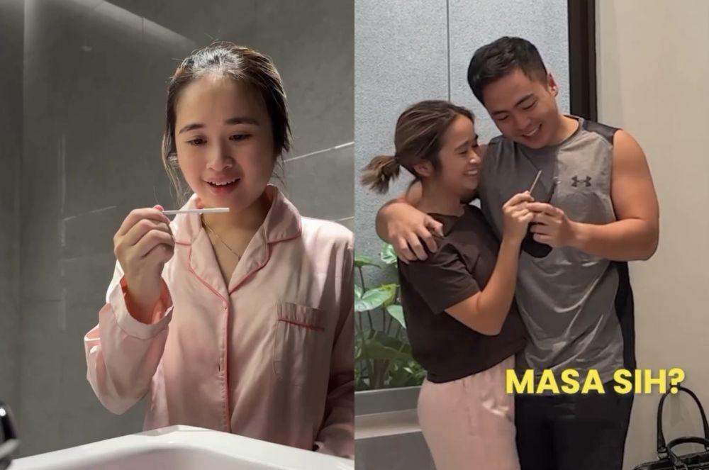 8 Potret Gritte Agatha Umumkan Hamil Anak Pertama, Bahagianya Nular!