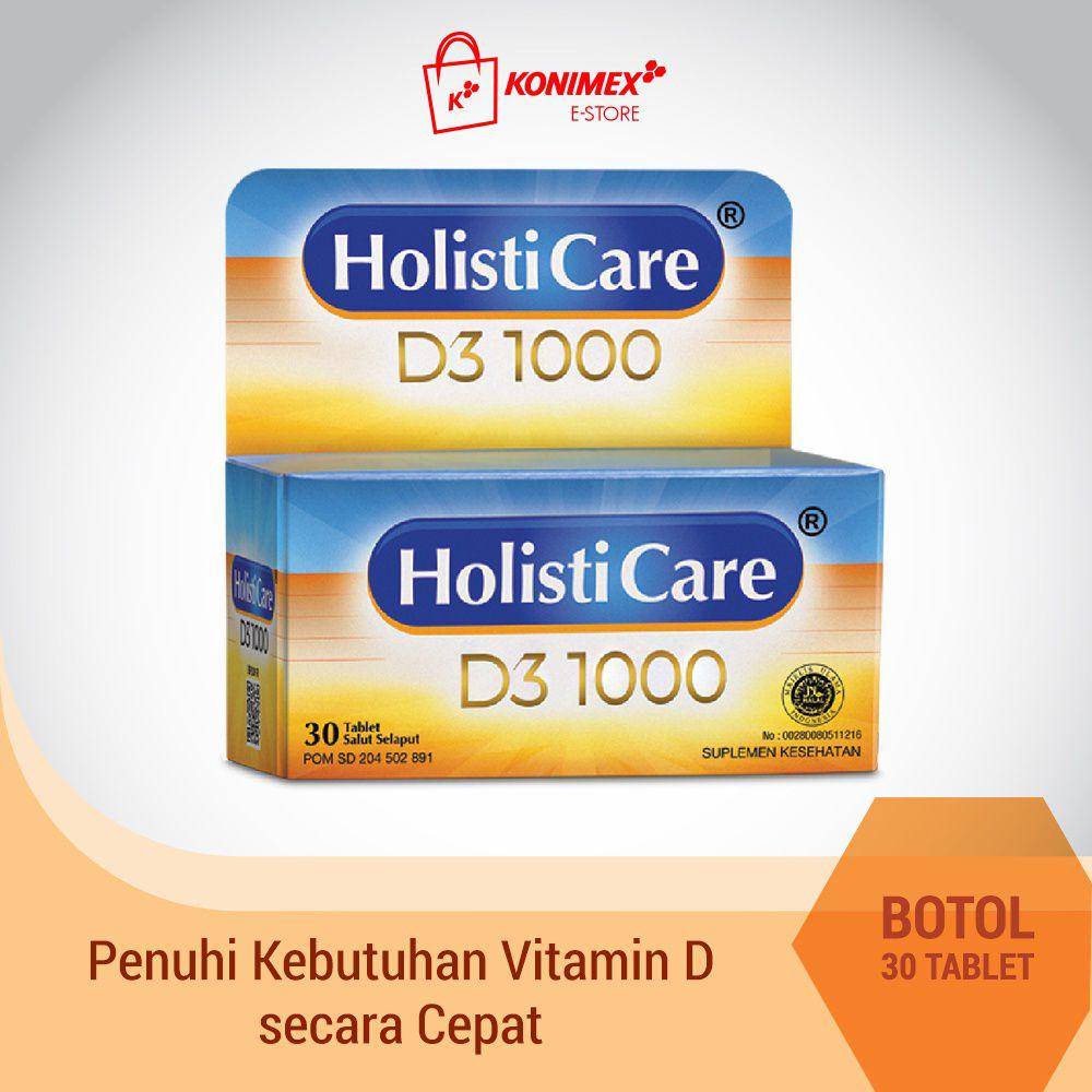 Rekomendasi suplemen vitamin D untuk rambut rontok (Shopee.com/Konimex Store)