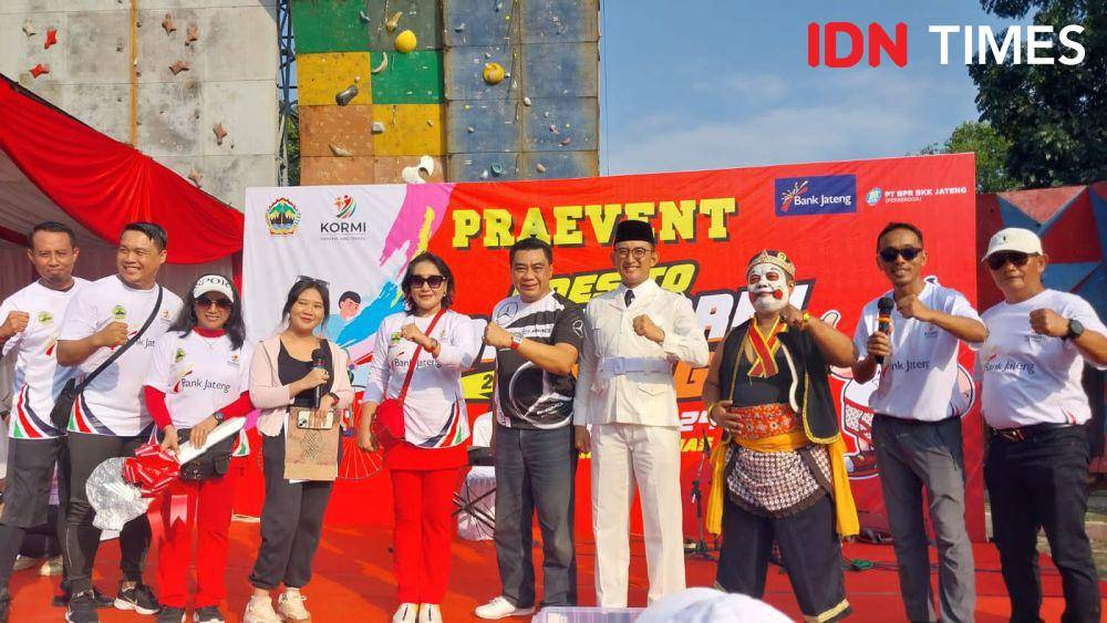 Pemkab Banyumas meminta masyarakat untuk mendukung dan meriahkan forda kormi jateng 2024 yang digelar 5-7 juli 2024, Sabtu (29/6/2024).(IDN Times/Cokie Sutrisno)