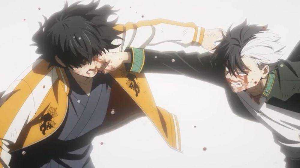 Adegan pertarungan sengit Sakura dan Togame jadi sorotan. (dok. CloverWorks/Wind Breaker)