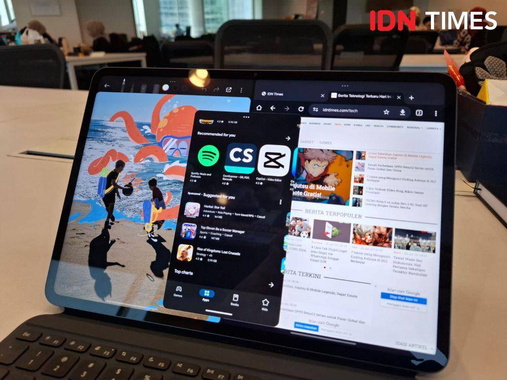 Xiaomi Pad 6S Pro 12.4 (IDN Times/Fatkhur Rozi)