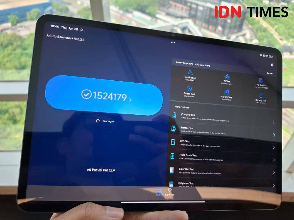 Xiaomi Pad 6S Pro 12.4 (IDN Times/Fatkhur Rozi)