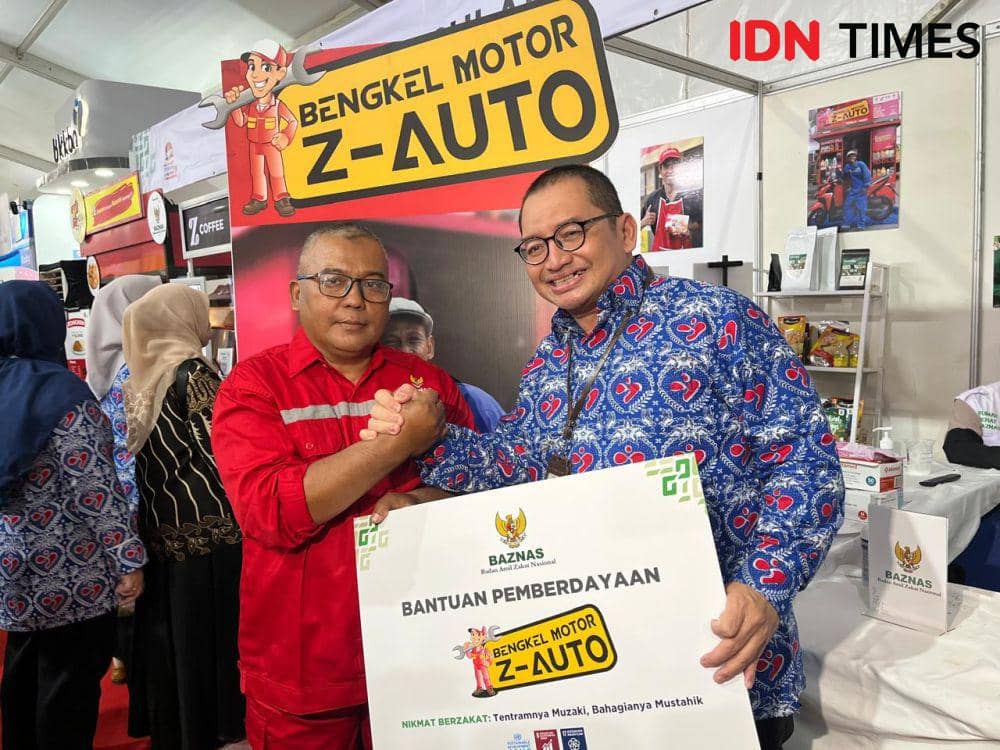 Hore! 15 Montir di Jateng Dapat Bantuan Baznas, Majukan Usaha Bengkel