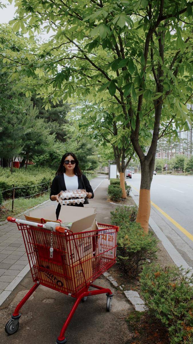 potret Yunita Siregar saat liburan ke Korea Selatan (instagram.com/yunitasiregar)