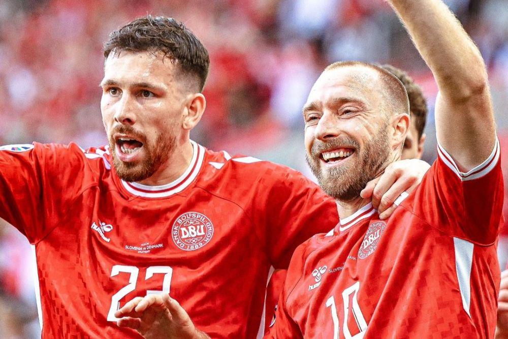 6 Pemain Denmark dengan Menit Bermain Terbanyak di Euro 2024