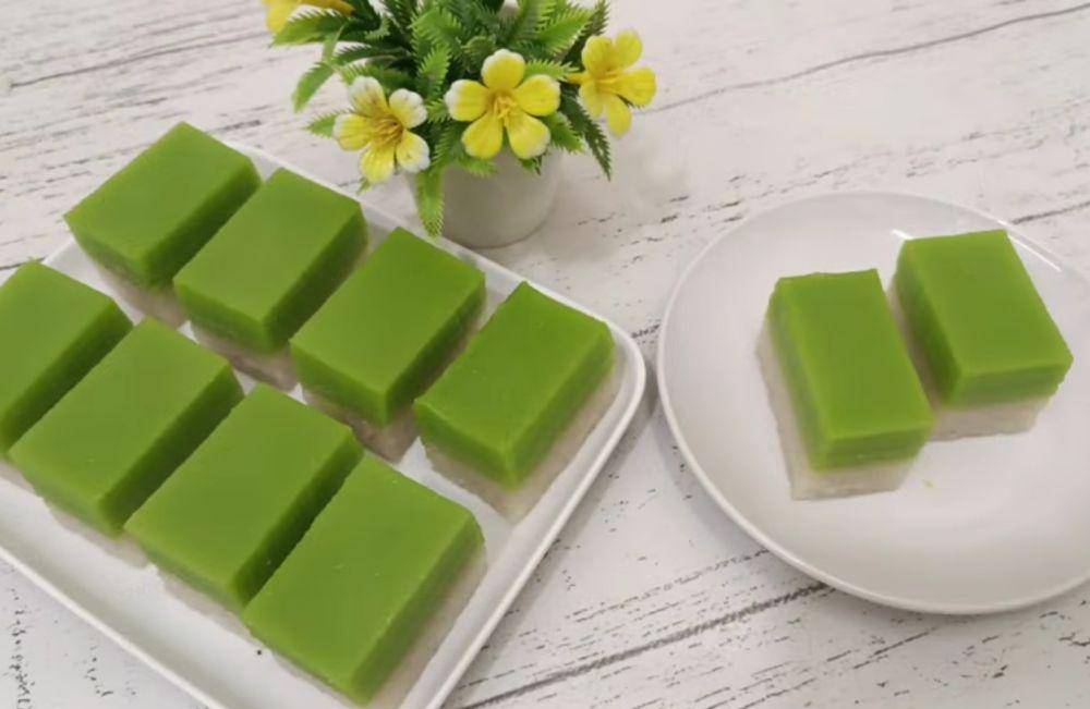 Talam ketan srikaya pandan (youtube.com/Dapur Dessy)