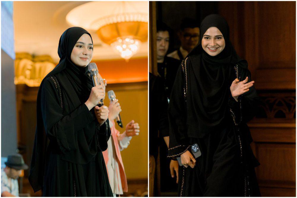 10 Potret Syifa Hadju Jadi MC Sharing Time Ustaz Hanan Attaki