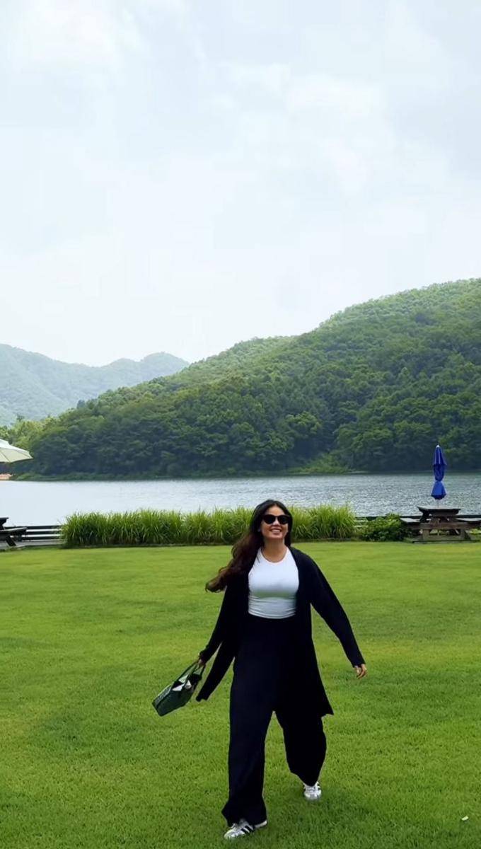 potret Yunita Siregar saat liburan ke Korea Selatan (instagram.com/yunitasiregar)