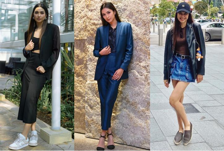 12 Padu Padan Blazer ala Mikha Tambayong, Chic and Stunning!