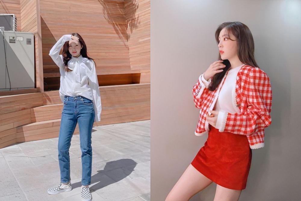 8 Inspirasi Outfit ala Irene Red Velvet, Casual hingga Classy Style!