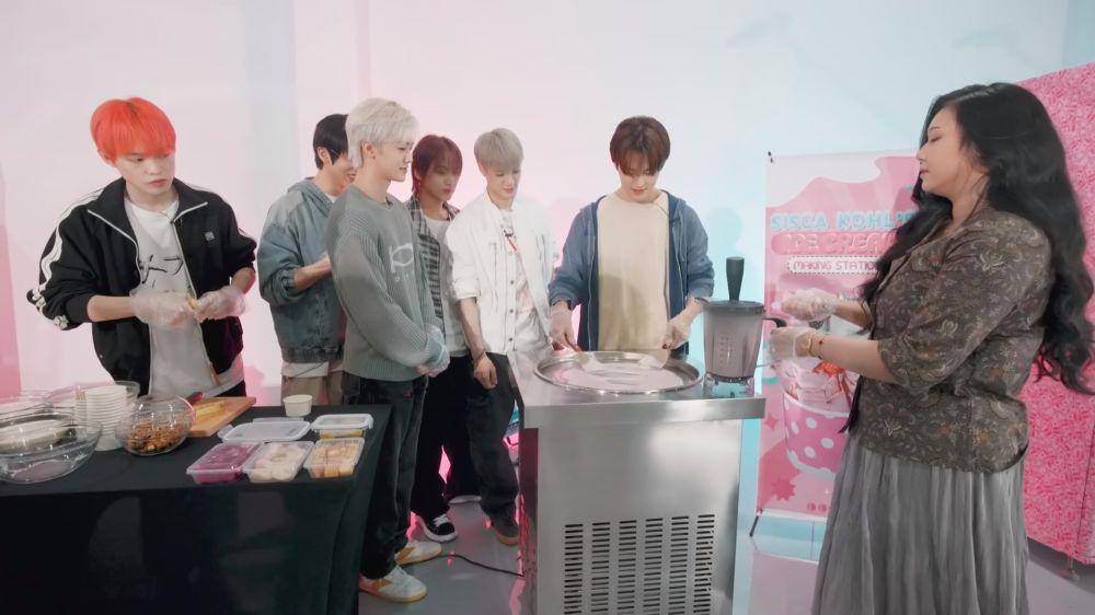 potret Sisca Kohl bikin es krim bareng NCT Dream (youtube.com/jessnolimit)