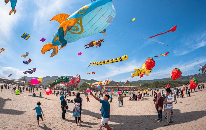 Potret Jogja International Kite Festival (Dok. Kemenparekraf)