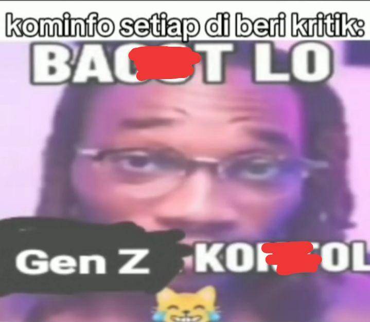 meme kominfo (instagram.com/freza.mp3)