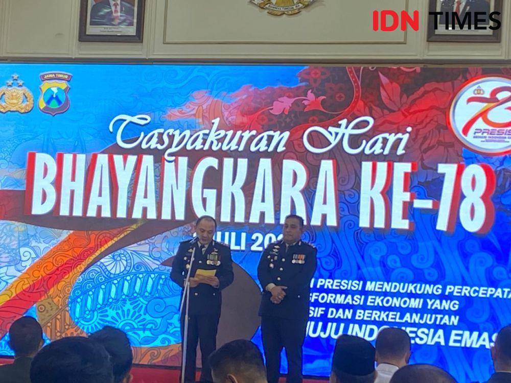 HUT Bhayangkara ke-78 di Surabaya, Curanmor dan Gangster Jadi Atensi
