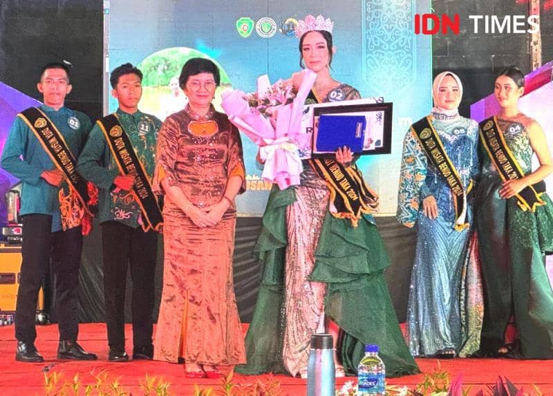 Putri Pariwisata Benuo Taka 2024,  Nabila Putri Giswatama (IDN Times/Ervan)