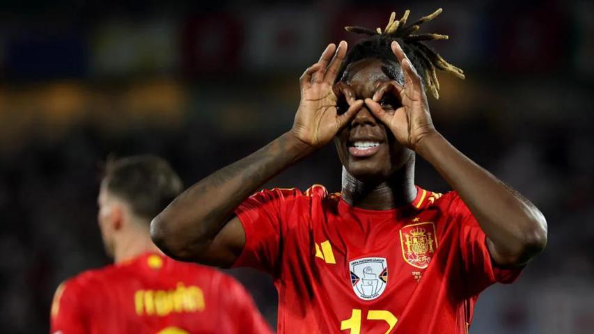 Tembakan Nico Williams Bawa Spanyol Unggul Atas Inggris