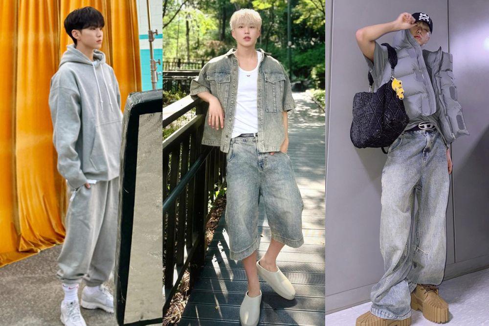 7 Ide OOTD Nuansa Abu-abu ala Hoshi SEVENTEEN, Sentuhan Street Style!