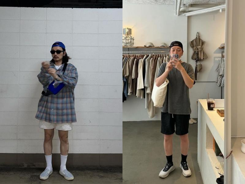 7 Daily Outfit Short Pants ala Lee Dong Hwi, Tampil Modis Kekinian!
