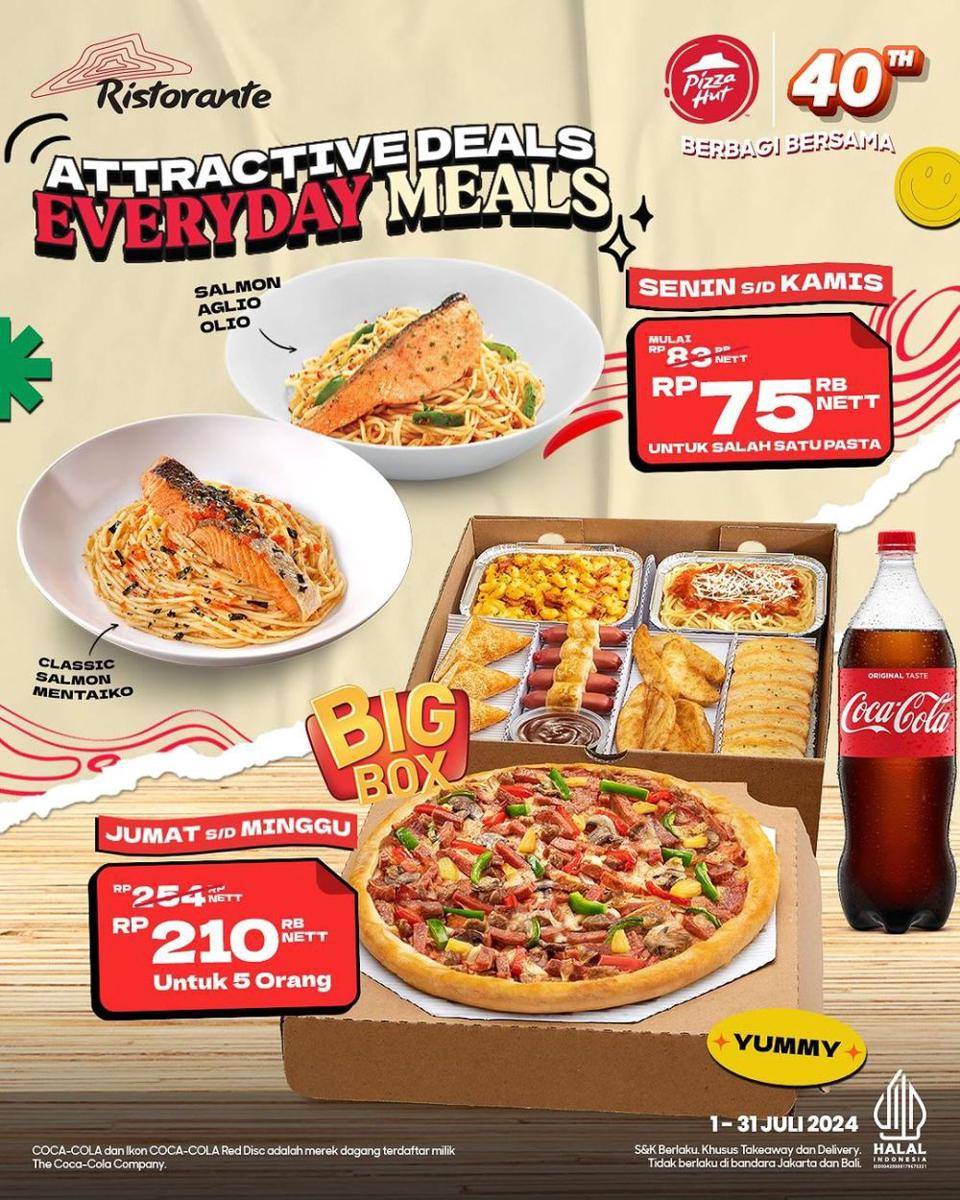 Promo Pizza Hut Ristorante Juli 2024 (instagram.com/pizzahut.indonesia)