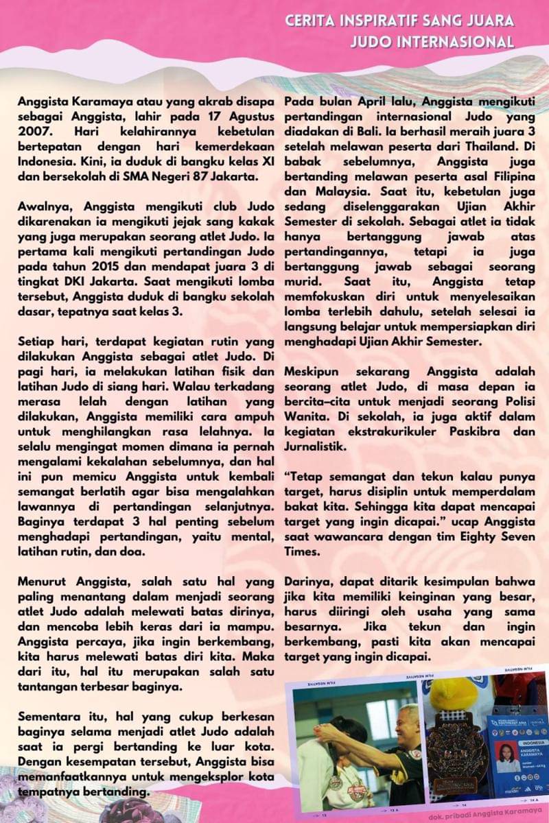 IDN Times Xplore/Eighty Seven Times_SMA Negeri 87 Jakarta