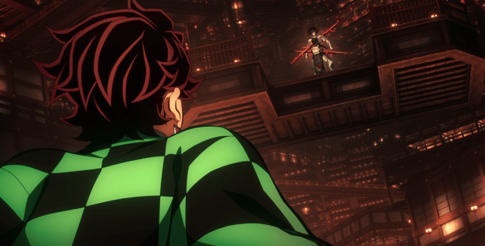 Tanjiro di Infinity Castle (dok. Ufotable/ Kimetsu no Yaiba Season 4 Hashira Training Arc)