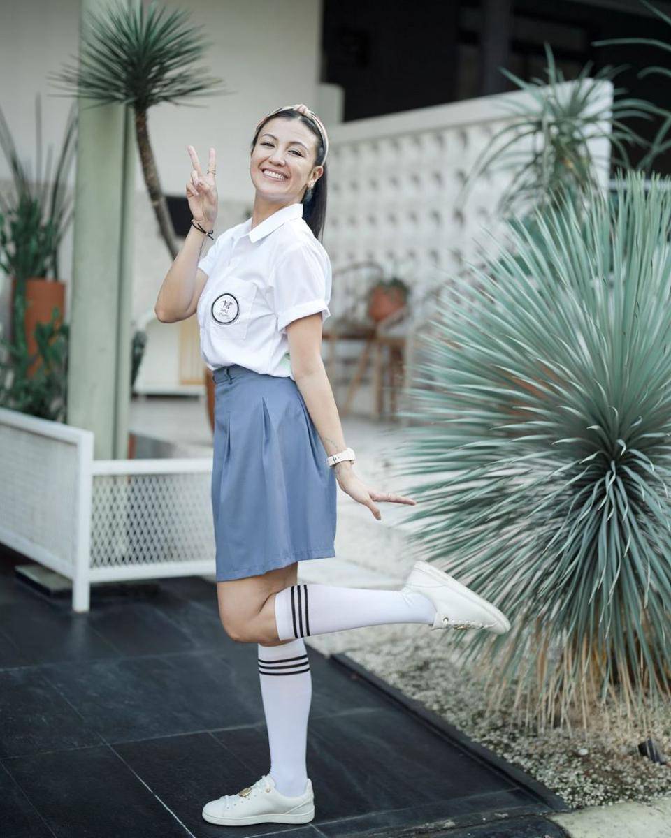 potret Sharena Delon tampil di sekolah anak (instagram.com/mrssharena)