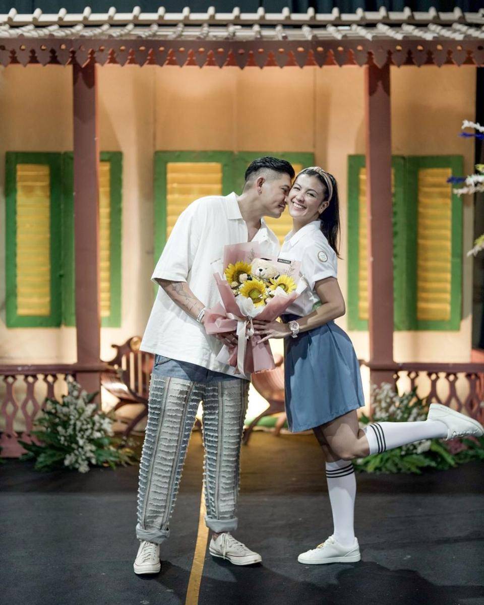 potret Sharena Delon tampil di sekolah anak (instagram.com/mrssharena)