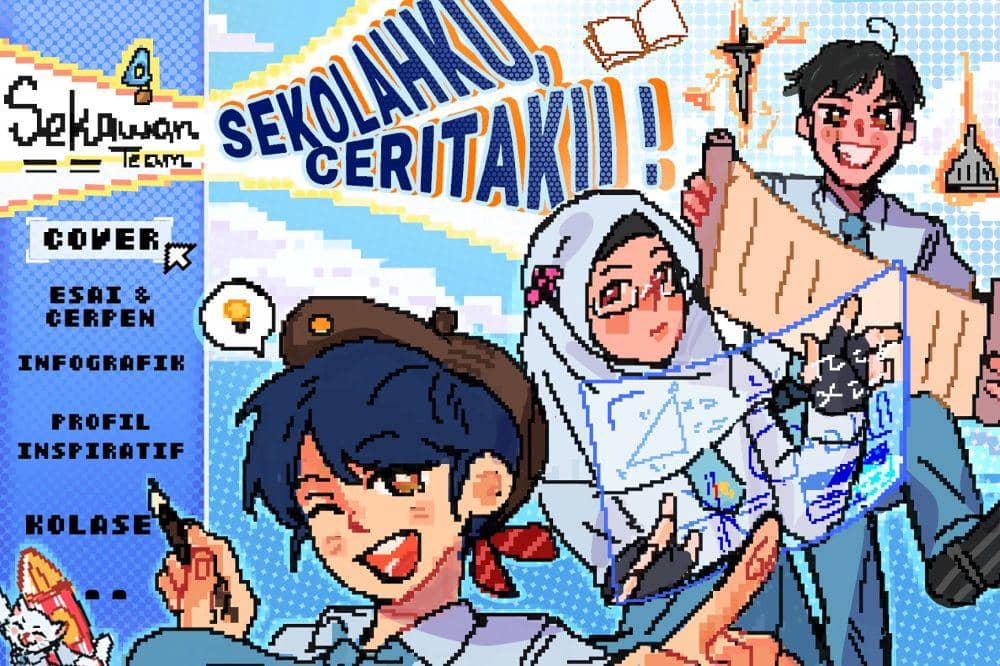 [MADING] Sekolahku, Ceritaku!