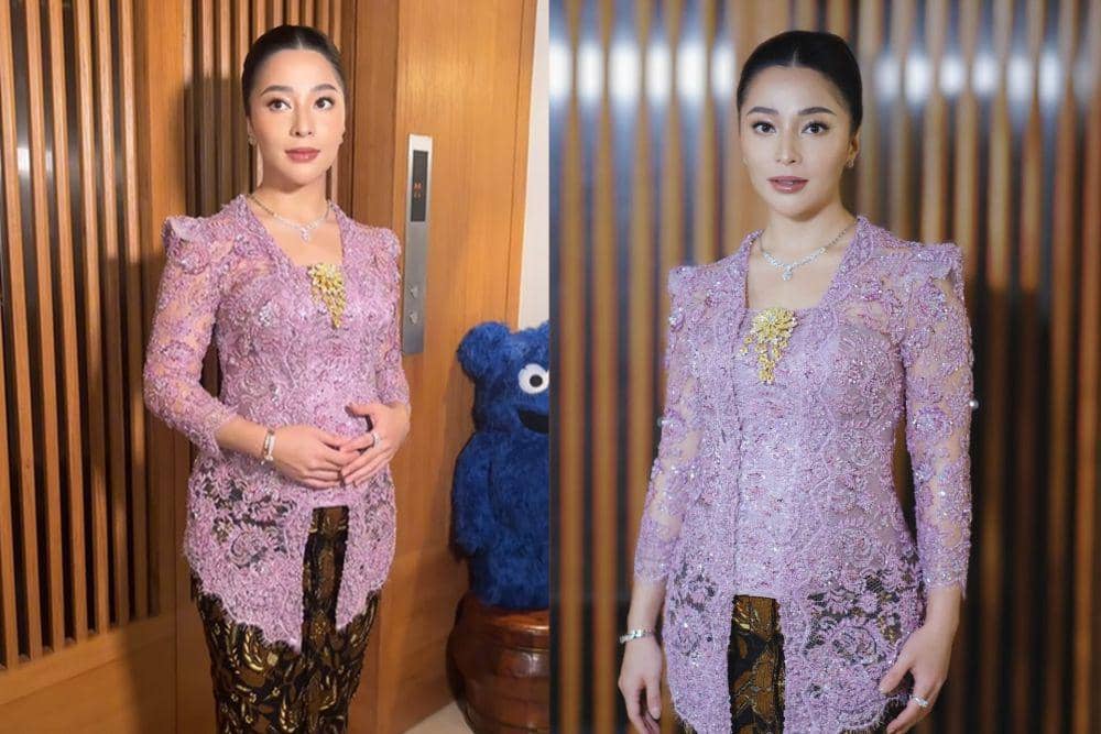 7 Potret Nikita Willy Jadi Bridesmaid Sahabat, Bumil yang Kian Glowing