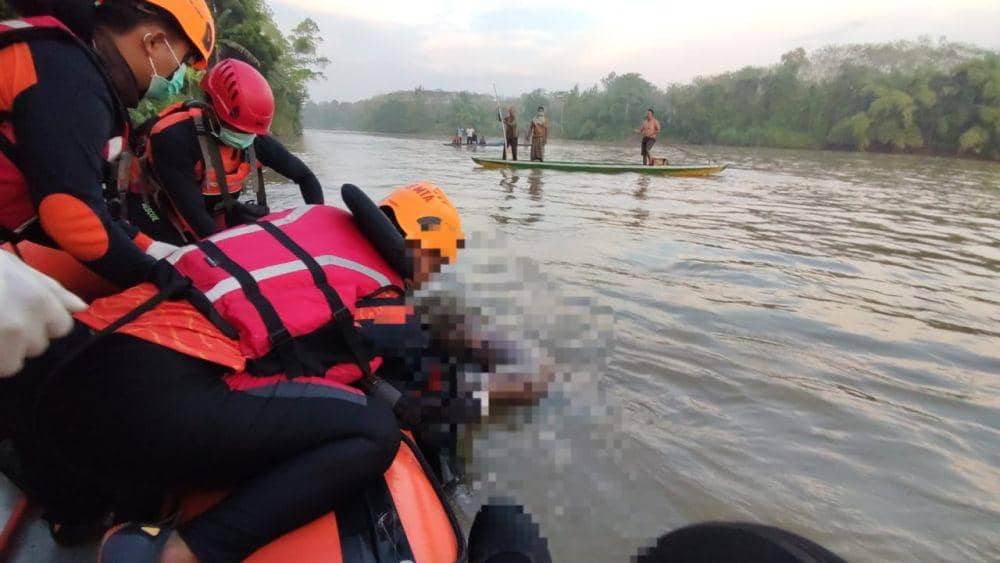 Lansia Tewas Tenggelam Saat Mandi di Sungai Komering OKU Timur