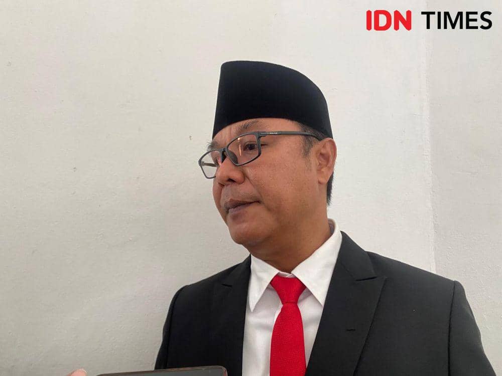 Plt Kepala Diskominfo Kota Surabaya, M Fikser. (IDN Times/Khusnul Hasana)