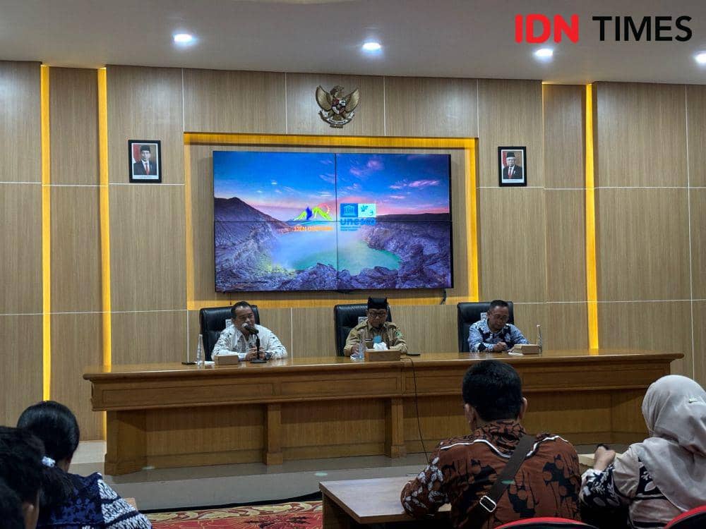 Pertemuan Pemkab Sleman dan Pemkab Banyuwangi. (IDN Times/Herlambang Jati Kusumo)