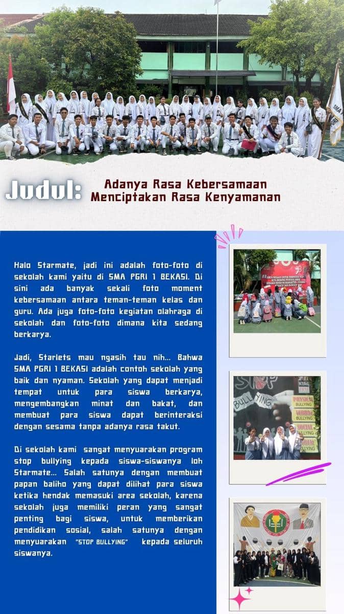IDN Times Xplore/STARLETS_SMA PGRI 1 Bekasi