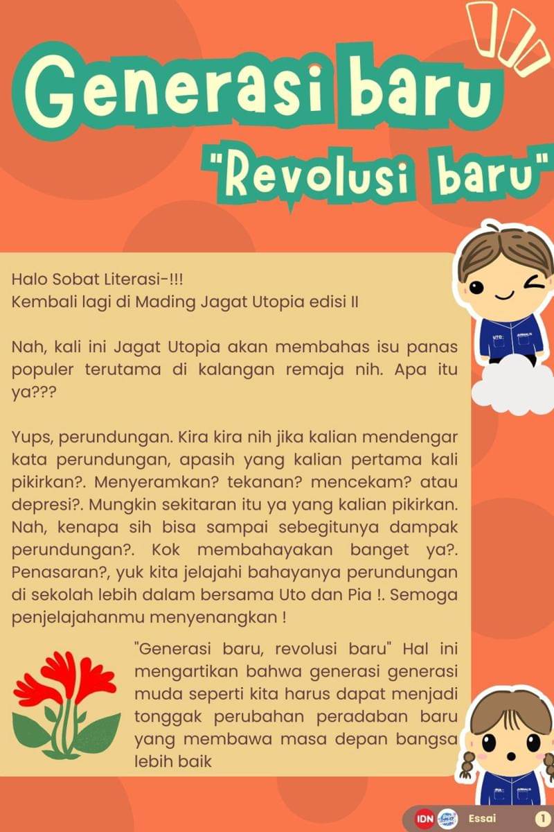 IDN Times Xplore/Tim JAGAT UTOPIA_SMA NEGRI 2 KUTA