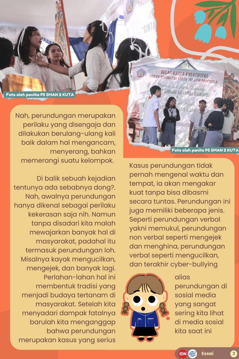 IDN Times Xplore/Tim JAGAT UTOPIA_SMA NEGRI 2 KUTA