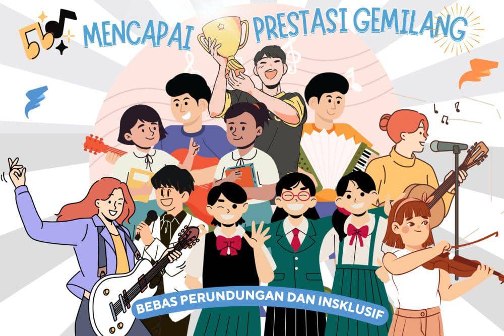 [MADING] Mencapai Prestasi Gemilang Bebas Perundungan dan Inklusif