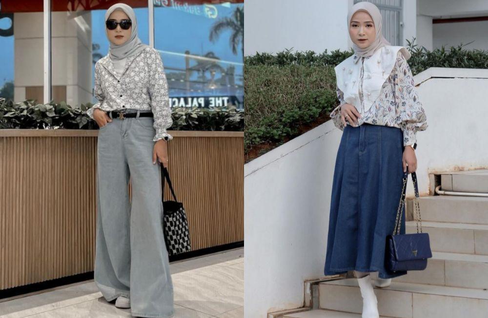 10 Inspirasi Outfit Hangout Mama Muda ala Ussiy Fauziah, Hits Abis!